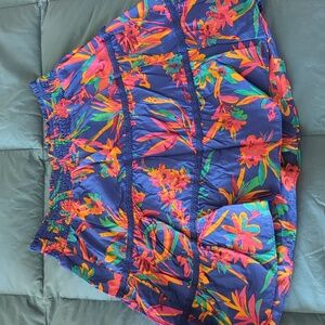 J. Crew tropical mini skirt